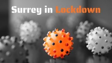 Surrey in lockdown